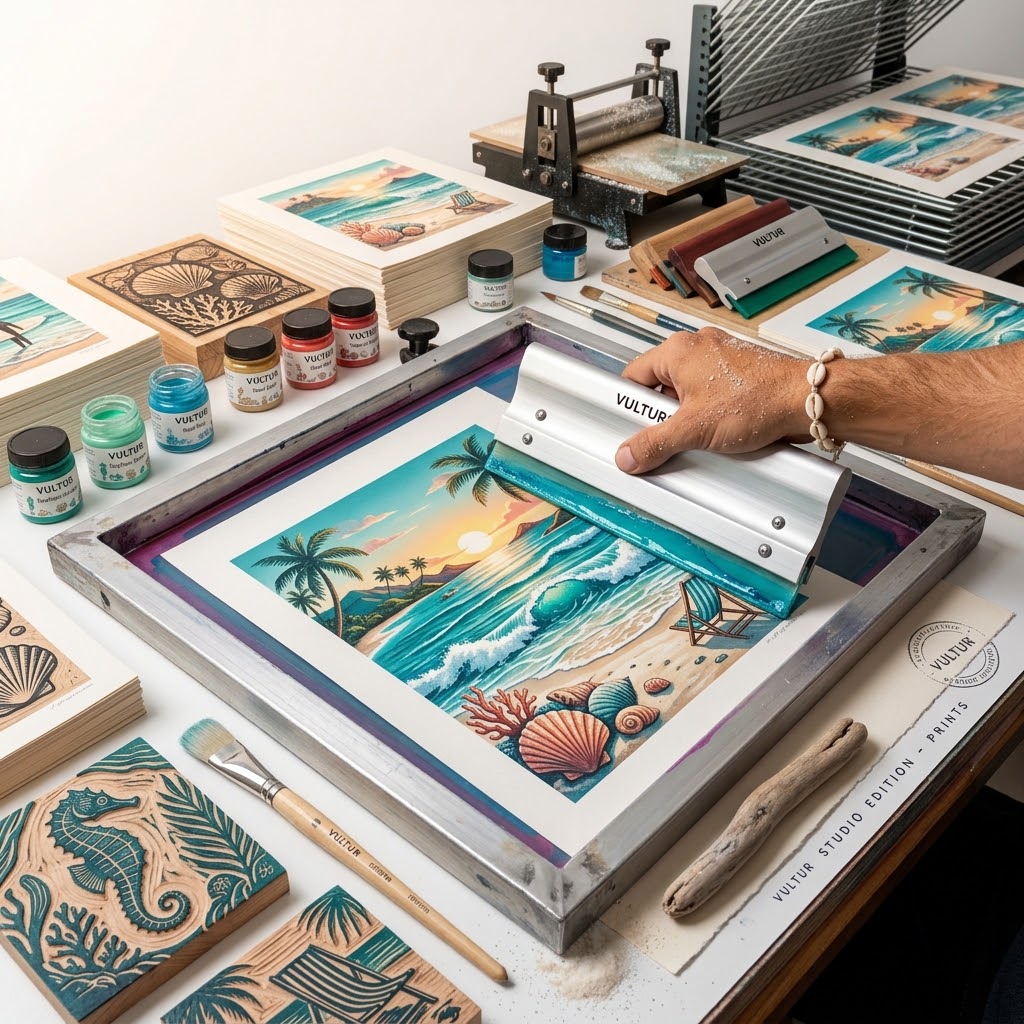 Printmaking and Screenprinting